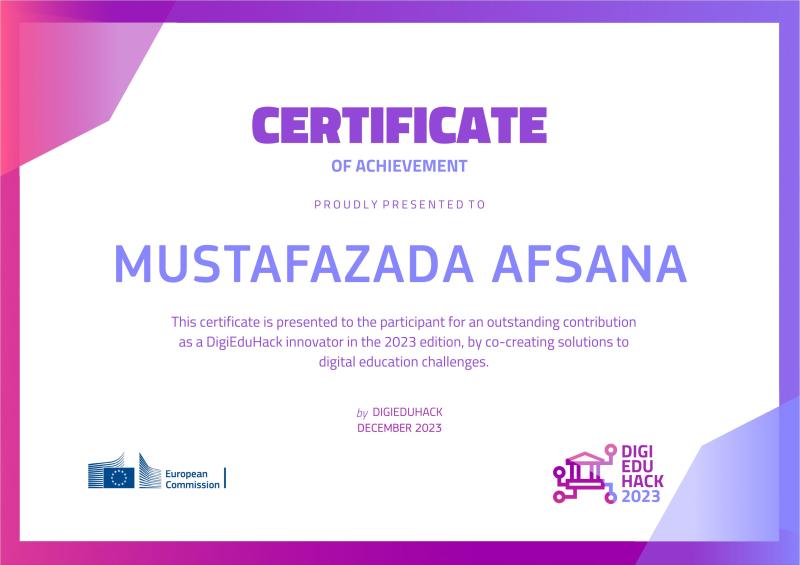 DigiEduHack sertifikatı