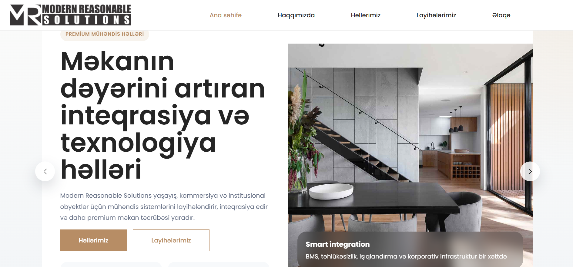 MRS Solution Company layihəsi